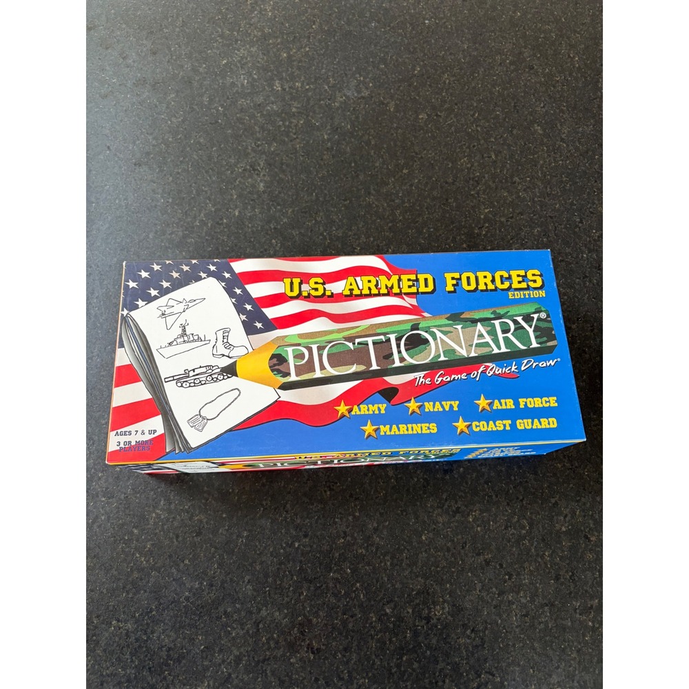 Pictionary U.S. armed Forces new, open box